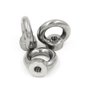 Quality Nickel Plated Stainless Steel 304 M10 Lifting Eye Nut with and MTC Certificate wholesale