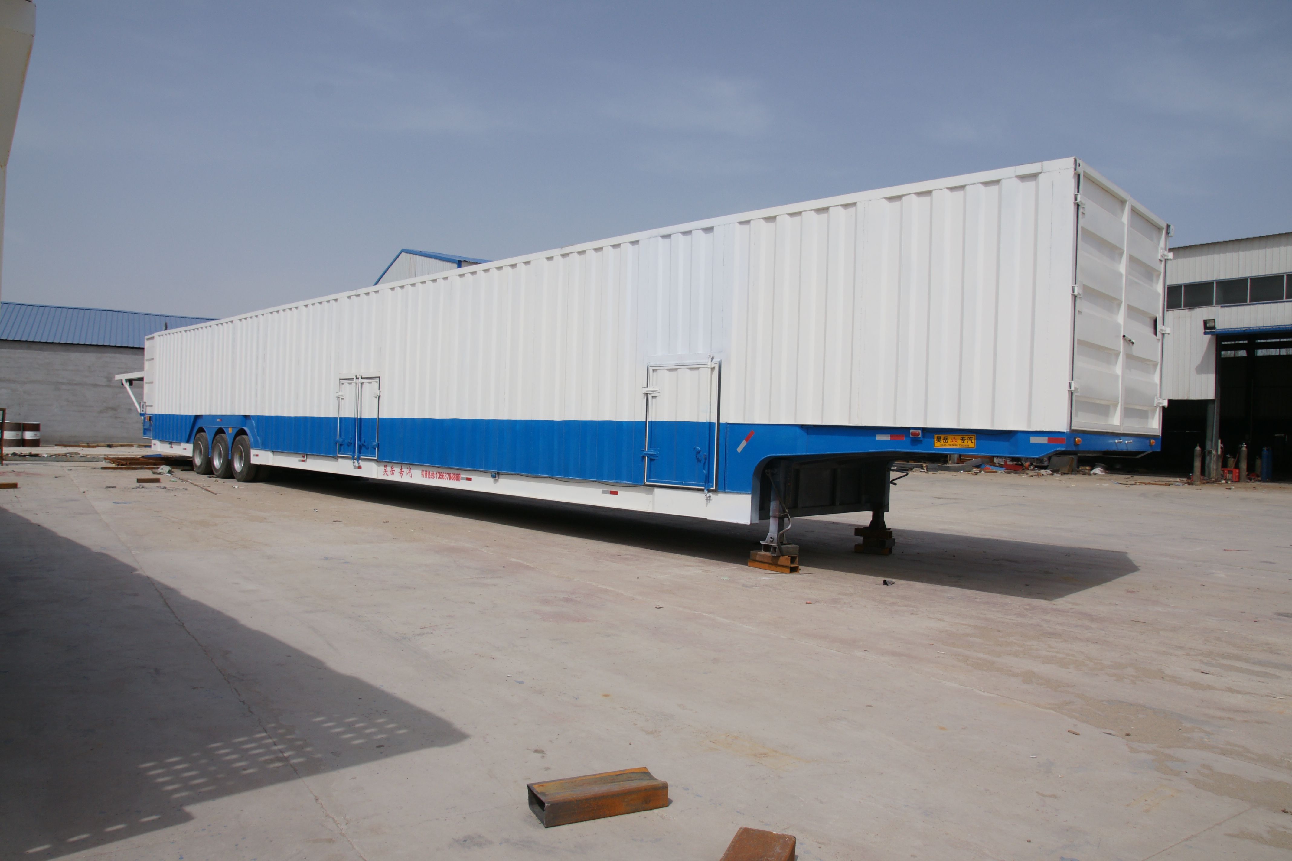 Car Carrier Transport Semi Trailer Car Trailer As Customer's Requirements