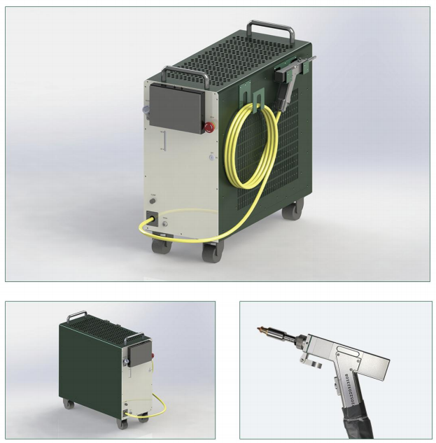 2000W Portable Internal Circulation Handheld Laser Welding Machine for Thick and Thin Materials