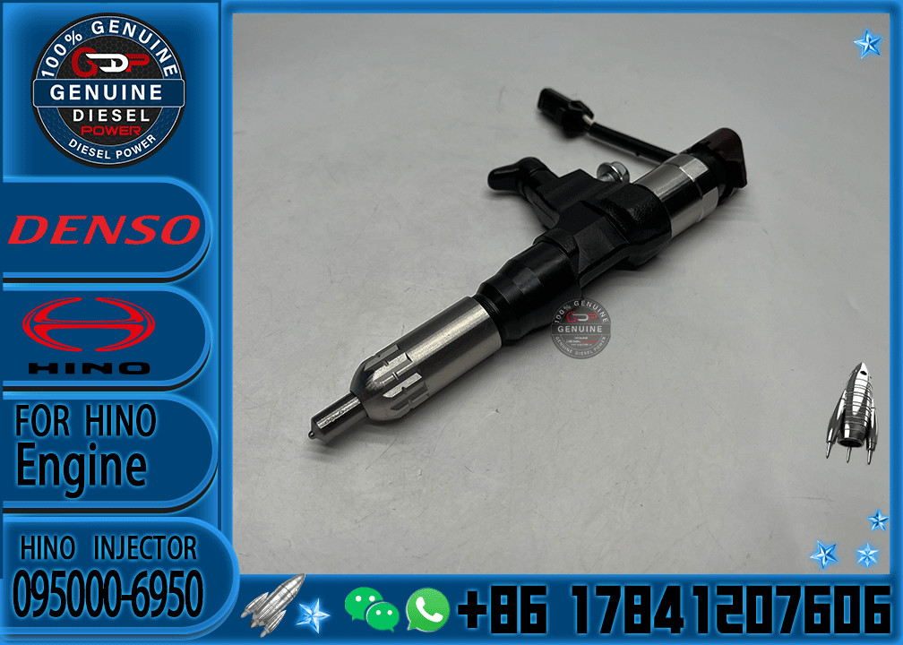 Diesel common rail injector 26370-E0330 9709500-695 095000-6951 0950006950 095000-6950 for J05C J05D diesel injector