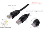 RoHS Ethernet Patch Cable 24AWG 26AWG 28AWG CAT5 Cat5e UTP Ethernet Cable 4
