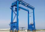 50HZ 380V 180 Ton U Beam RTG Mobile Gantry Cranes