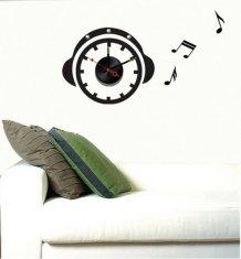 Quality Diamond Music Notes Designer Wall Sticker Clocks 10D032 wholesale
