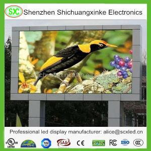 Quality IP65 Protection Level Digital Message Boards 6000nits Brightness for Versatile Outdoor Advertising wholesale