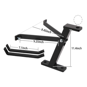 Customized Logo Design Steel Lawn Mower Trailer Towing Hitch for Cub Cadet Pro Hi Hitch