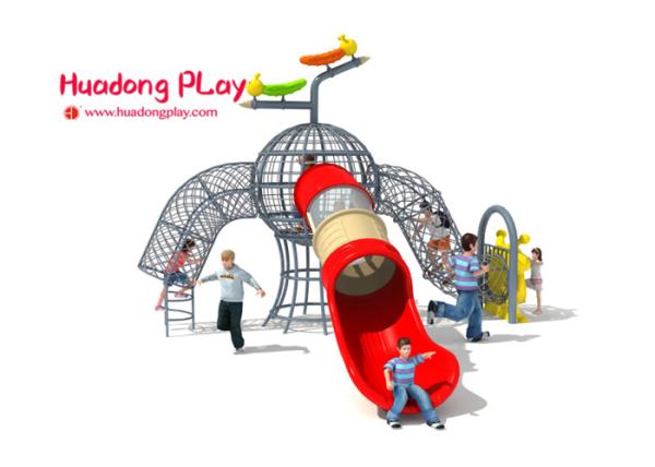 Small Elephant Outdoor Climbing Play Equipment For Children'S Play Area With