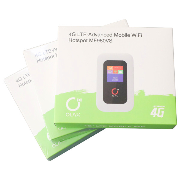 OLAX MF980L Wireless Wifi Routers With LCD Screen Modem 4g Mini 150Mbps