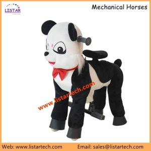 Quality Shopping Mall Non-Coin Operated Electric Ride on Horse Toy Pony for Kids and Adults wholesale