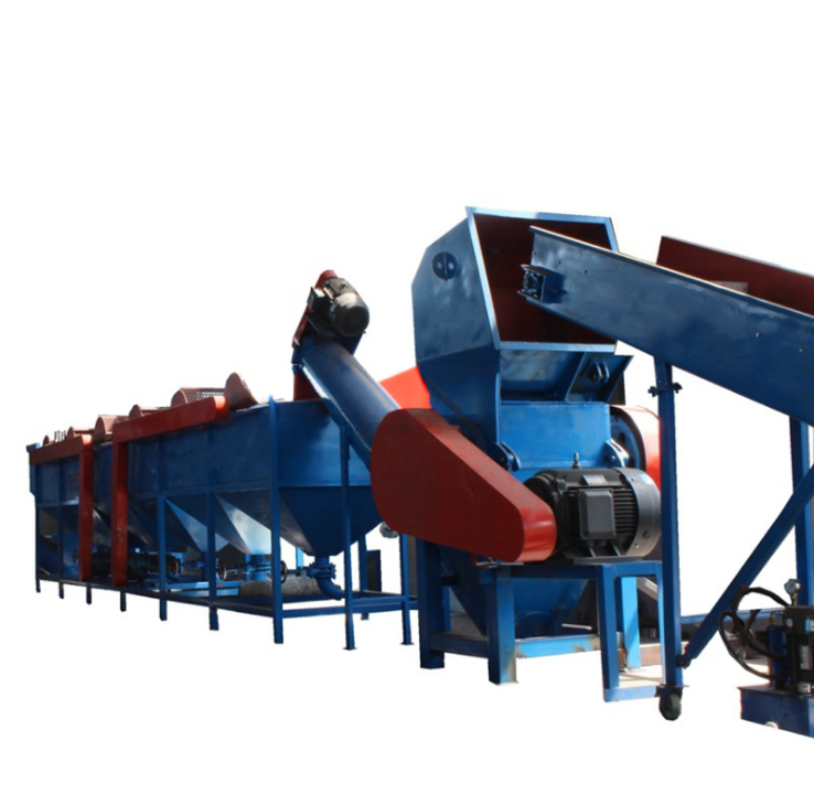 Mini Crushing Washing Drying Plastic Recycling Machine Automatic