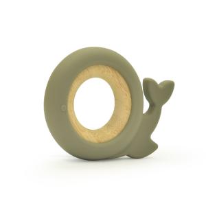Quality Silicone LFGB Organic Baby Teething Toy 9cm For Achy Gums wholesale