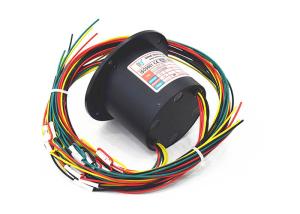 Quality Speed 300rpm Industry Slip Ring Stator Fixed On Flang Installation Way 12x5A wholesale