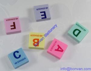 Quality promotional printed gift eraser,rubber eraser for promotional use wholesale