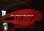 Commercial Inflatable Helium Balloons , Giant Helium Blimp With LED Light