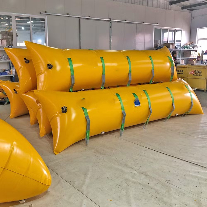 Wear Resisting Inflatable Salvage Tubes Marine Underwater Buoyancy Bag