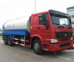 6x4 Liquid Tanker Truck , 20 Cubic Meters Watering Cart Sprinkler Truck