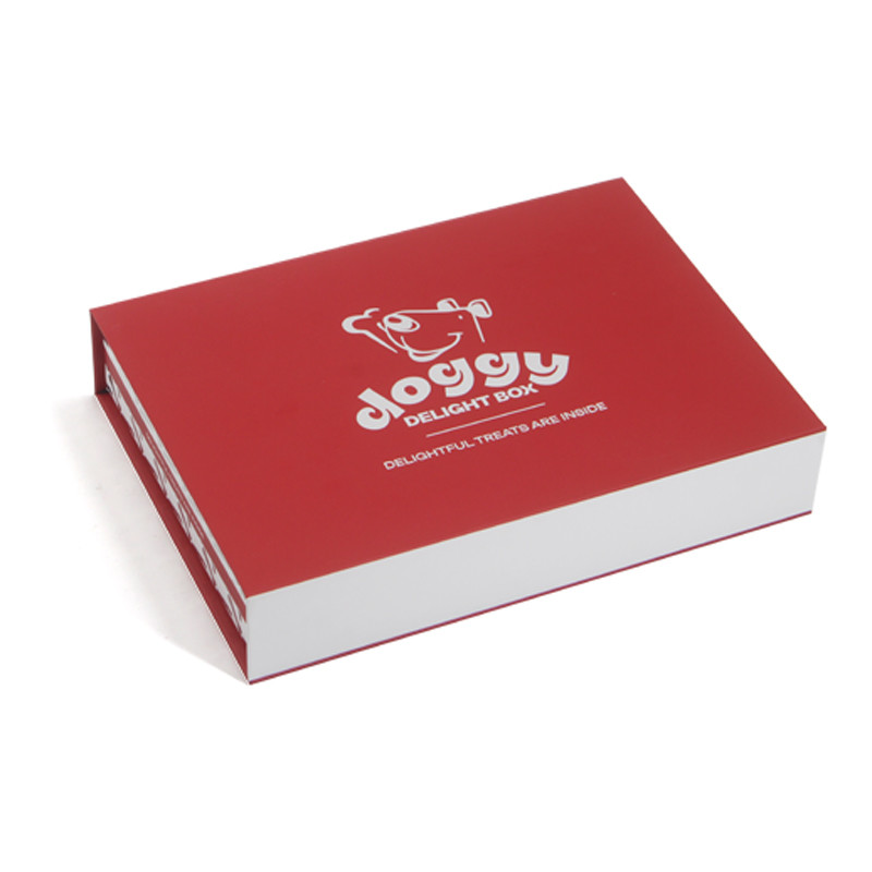 Custom Print Luxury Pet Treat Dog Toy Packaging Box With Foam Insert