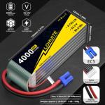 22.2V 4000mAh 6S Battery Dean 60C 6S LIPO BATTERY 4000MAH For Long-Lasting