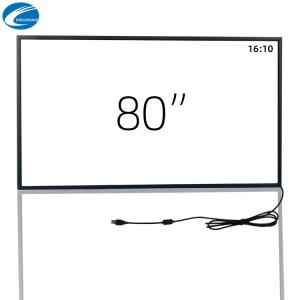 Quality 80 Inch IR Touch Screen Panel Aluminum Frame For Gaming wholesale