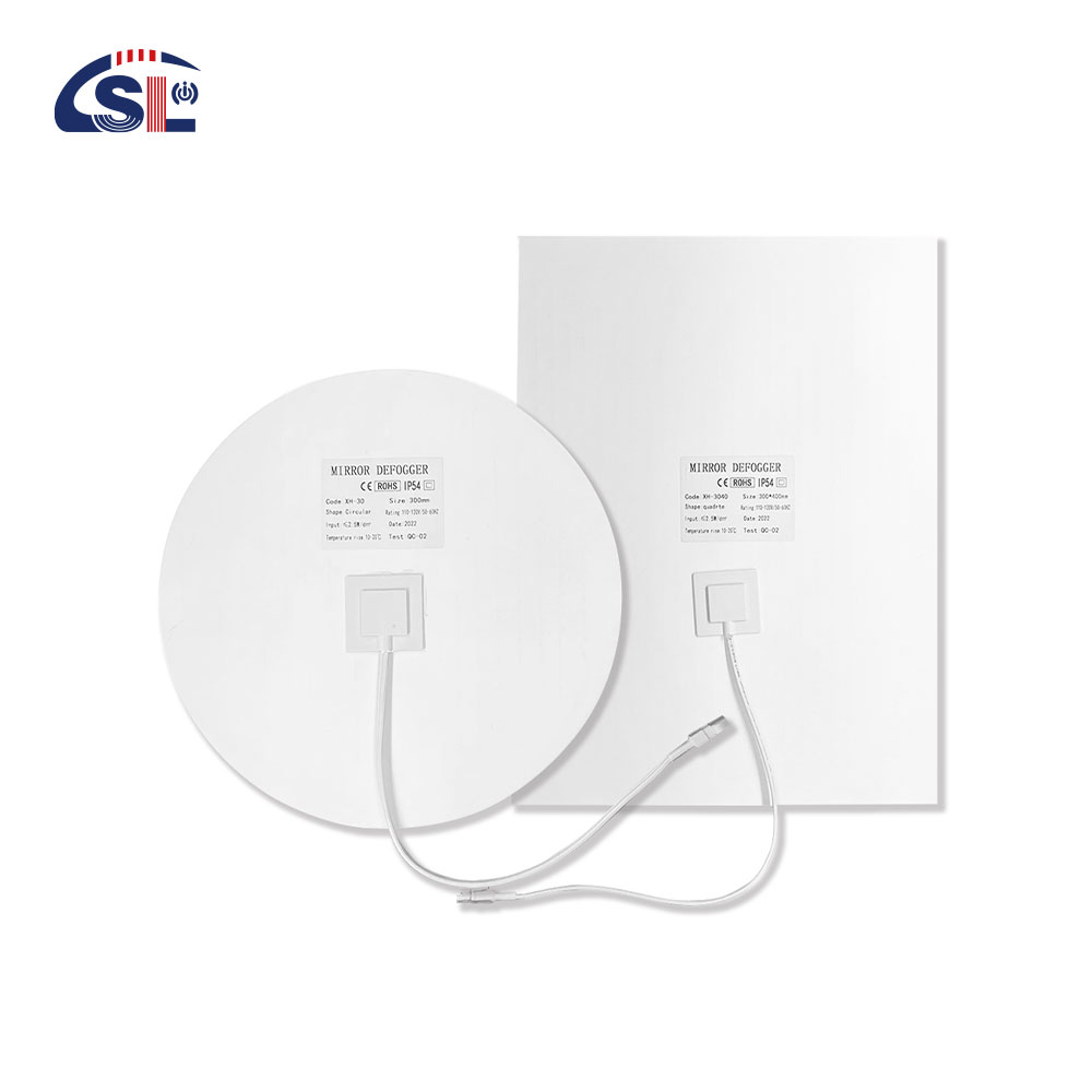 Installation Type Paste PET Material Bathroom Smart Mirror with Anti-Fog Film