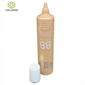 Quality 30 ML Diameter 25 MM Cosmetic Tube Packaging With White Slant Tip For BB Cream wholesale