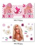 DIY 0.1mm Removeable Adhesive UV DTF Transfer Film Sticker Wraps OEM