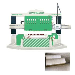 Quality 30kw 2000mm Arc Slabs Stone Slab Polishing Machine For Marble Granite Column wholesale