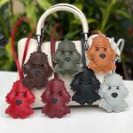 Custom Leather Keychain Personalized Leather Keychain Animal Shape Car Keychains