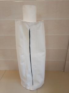 Quality Customized White Polyester Filter Ba , Water Treatment Dust Filter Bag wholesale