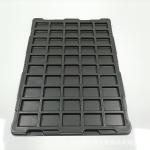 Electronic Component Tray Chip Parts Esd Black PS Anti-static Vacuum Forming Pcd