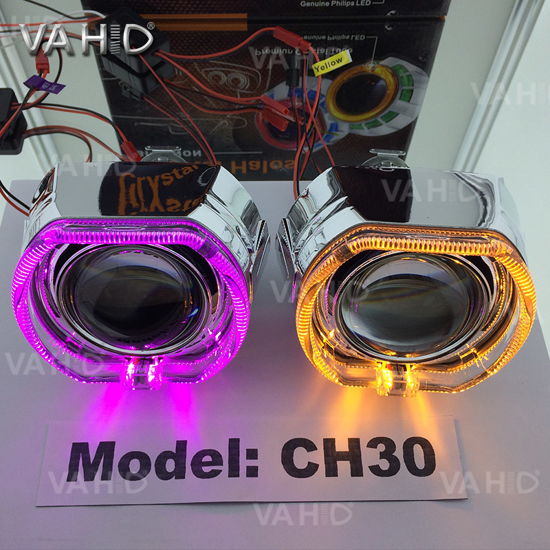 CH31 3.0inch Crystal angel eye Bixenon Car hid xenon projector kit