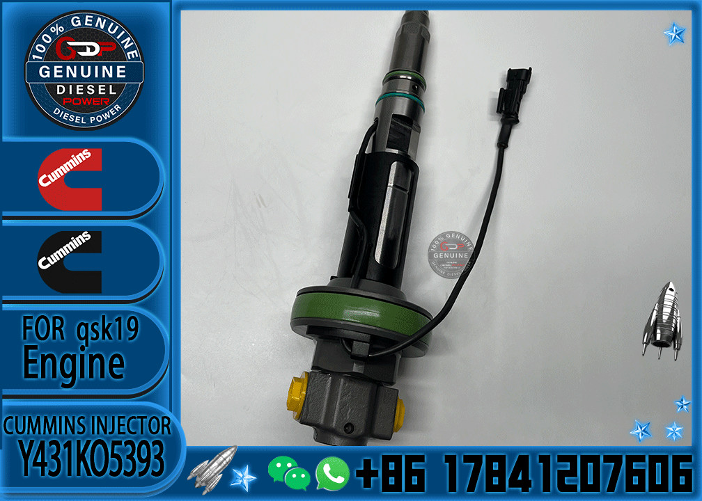 Diesel Engine Injector QSK19 Fuel Injector Y431K05417 4955525 Y431K05248 Y431K05558 FOR C-UMMINS Y431KO5393