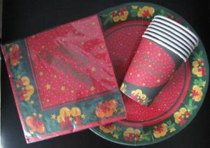 Quality Merry Christmas Prinetd paper napkin wholesale