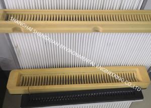 Quality Flat Type High Flow Panel Pleated Filter Cartridge 500 mm Flange Width For Cement Silo Top wholesale