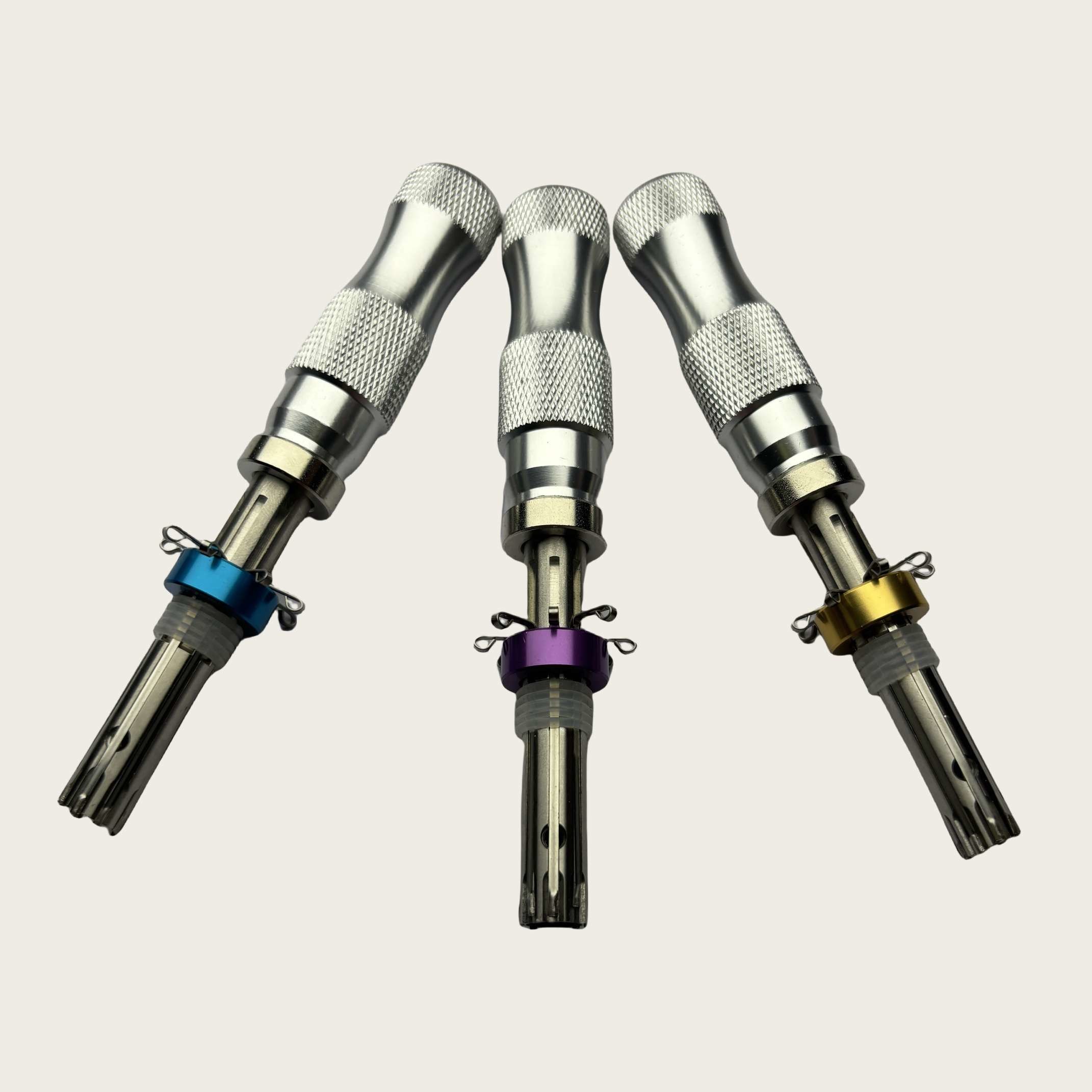 Stainless Steel Tubular Pick Set 3 Pcs Cross Pick Set For Beginner