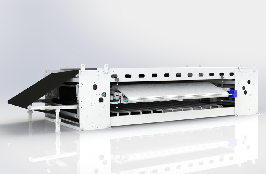 Hongyi High Speed Cross Lapper Machine With 90m/Min For Wadding Fabric