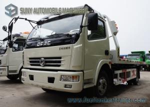 Quality 5 Ton DFAC Road Rescue Flatbed Wrecker Tow Truck Dongfeng wholesale