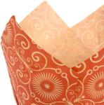 Muffin 2X3 1/4 Inch Butterfly Print Tulip Paper Cups