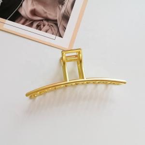 Quality 12cm 5 Inch Cute Claw Clips For Hair Hollow Metal Shark Retro Alloy wholesale