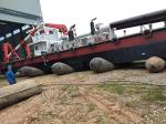 Dia 1.0m 6 Layer Ship Launching Airbags Large Bulk Carriers Launched Smoothly
