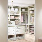 Villa Bedroom Furniture Design MDF Melamine White Wooden Wardrobe with Stylish