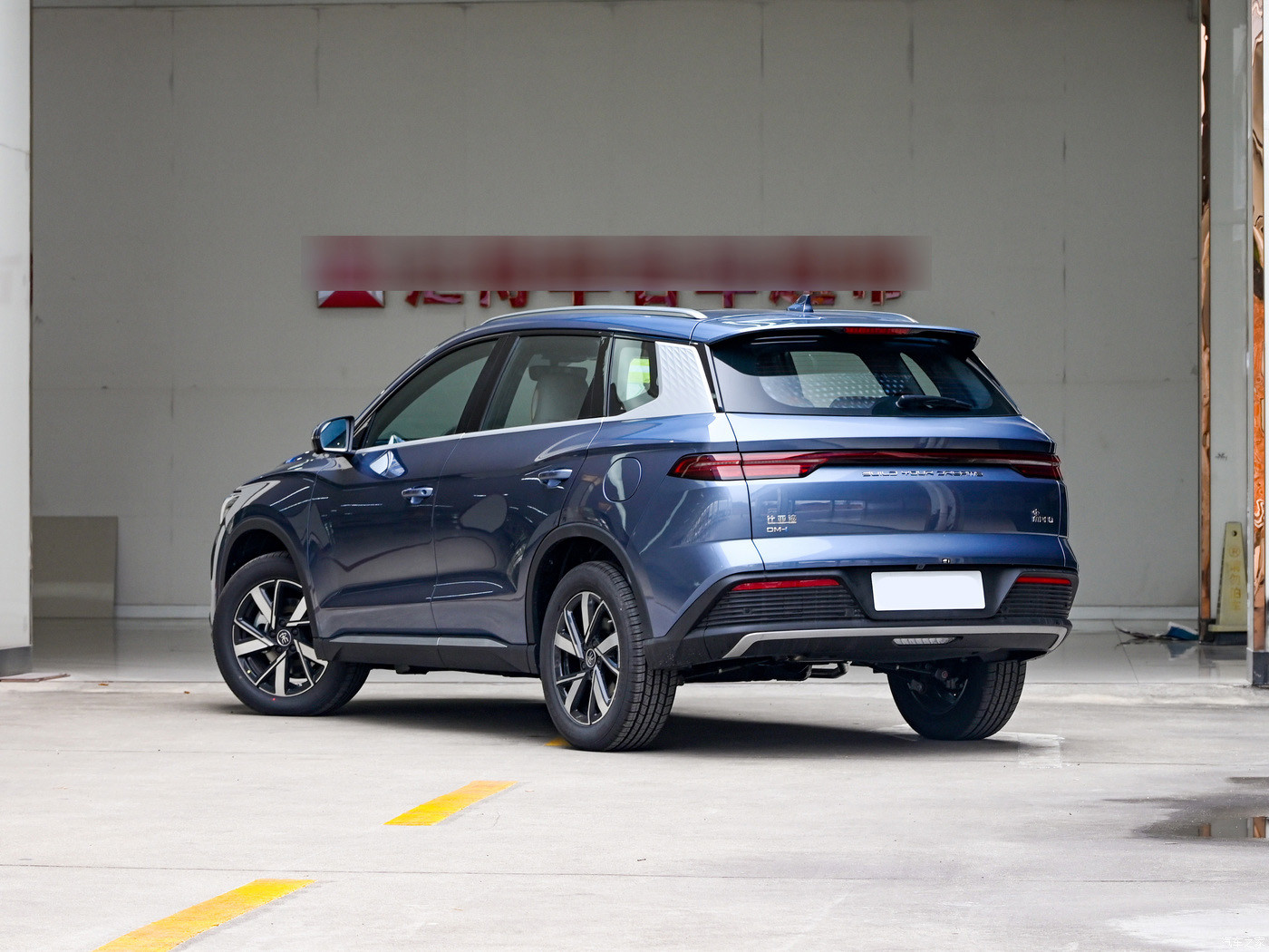 81hp Maximum Power BYD All Electric Automobile With Stylish And Dynamic Exterior Design