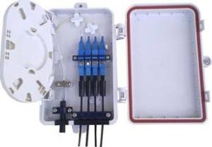 Quality Small Fiber Optic Termination Box 4 Simplex SC Or Duplex LC Easy Installation wholesale