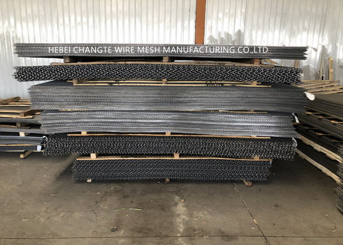 24x24mm Square Hole Crimped Wire Mesh Dutch Weave