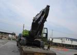 Wear Free Hydraulic Brake Mechanical Excavator Machines 1.1m3 Rated Bucket