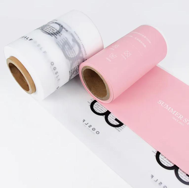 Custom Printed High Quality Laminated Garment Underwear Packaging CPE Plastic Roll Film