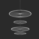 Duplex Building Ferris Wheel Large Chandelier Creative Industrial Ring Pendant