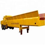 GX1400 Mobile Wood Waste Shredder 1400mm Feeder Chain Feeding
