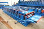 New Roof Use Double Layer Corrugated Profile Steel Roofing Sheet Roll Forming
