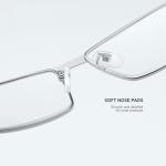 Trendy 145MM Anti Blue Radiation Glasses Optical Frames Unisex Computer Glare