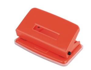 Quality Hot Sale Orange Color Rubber Basind 6mm Hole 2 Holes Paper Punch wholesale